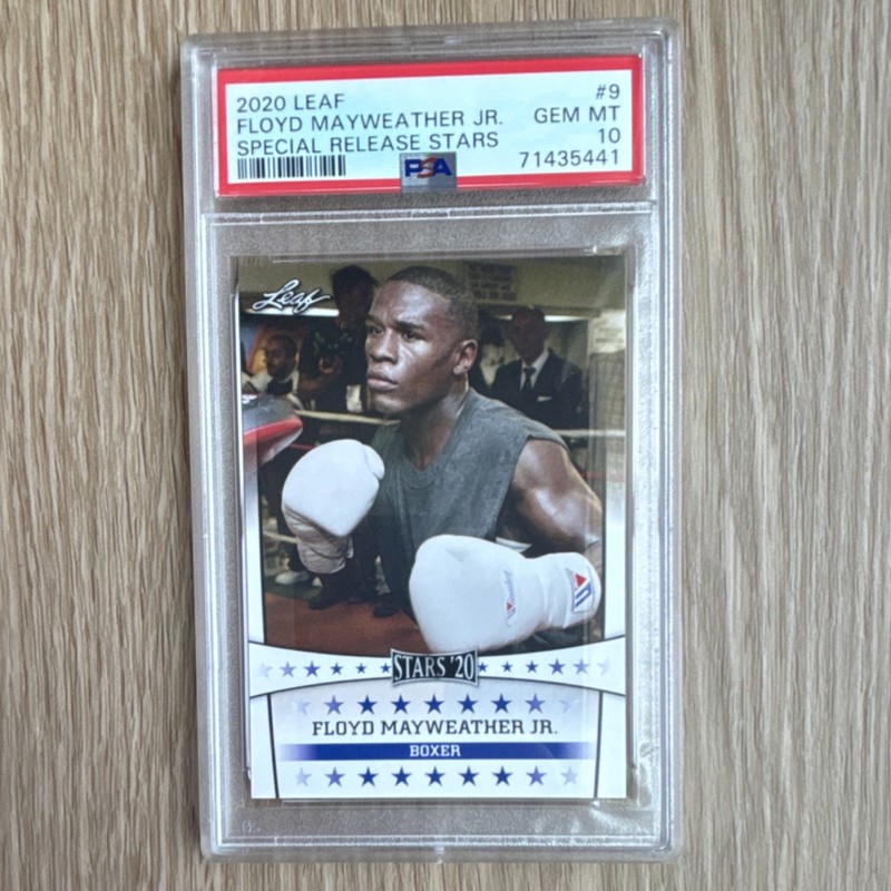 Leaf 2020 Special Release Stars Floyd Mayweather Jr. #09 PSA 10 Graded Insert