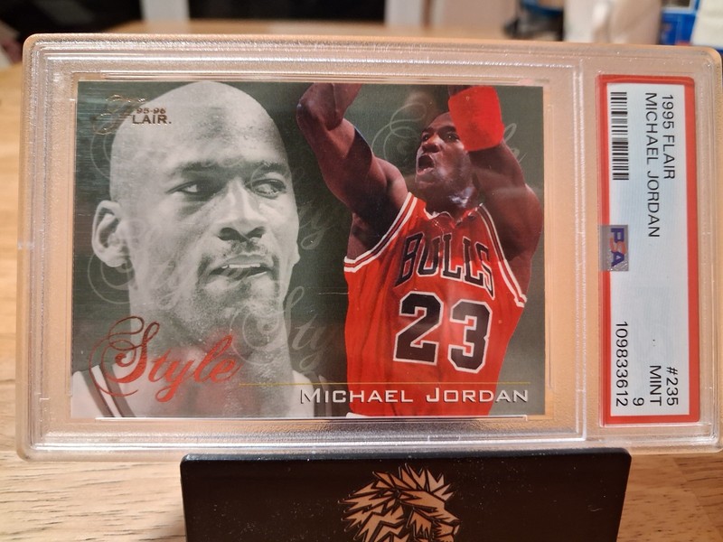 1995-96 Michael Jordan Flair style psa 9