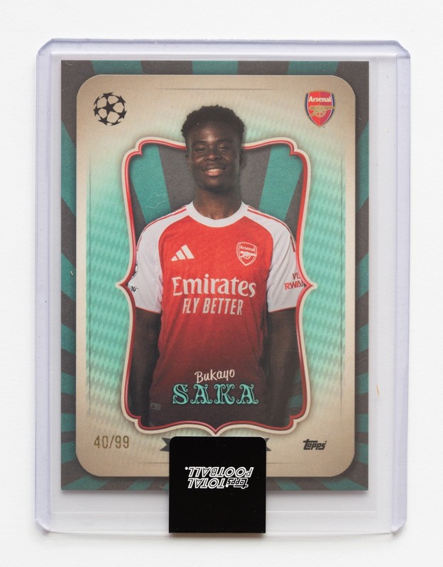 2025-26 Topps Total Football - Bukayo Saka - /99 UCC Greatest Show #675