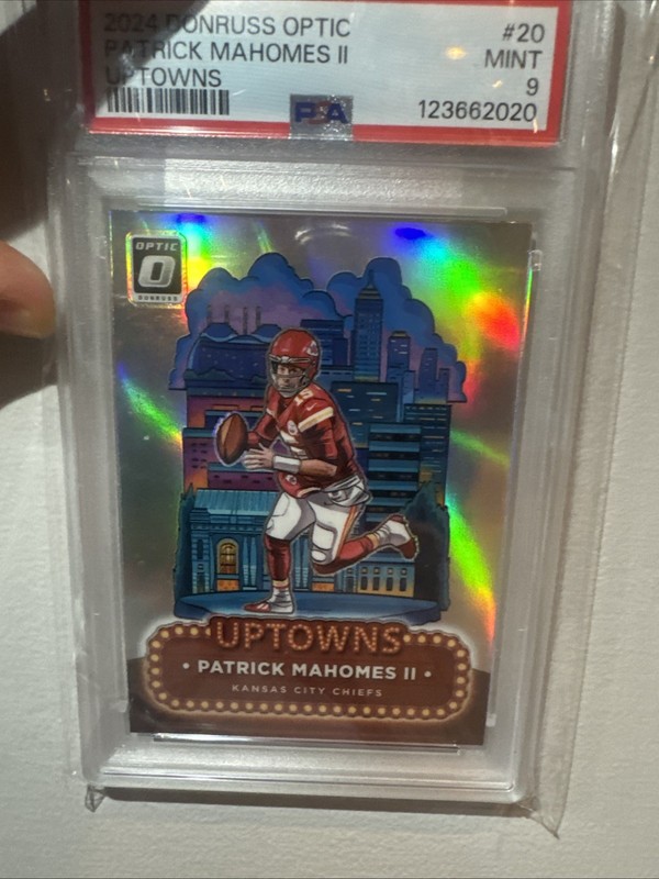 2024 Panini Donruss Patrick Mahomes II Uptown Psa 9 🔥🔥🔥