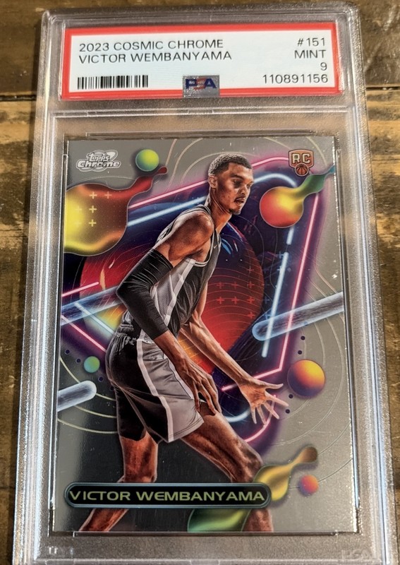 2023-24 Topps Cosmic Chrome - Victor Wembanyama #151 (RC) PSA 9