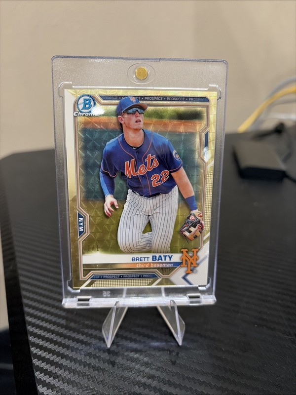 2021 Bowman Brett Baty Superfractor 1/1