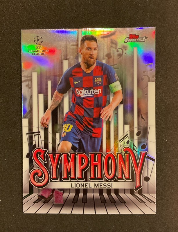 2024-25 Topps Finest Uefa Club Competitions - Finest Symphony Lionel Messi #SY-2
