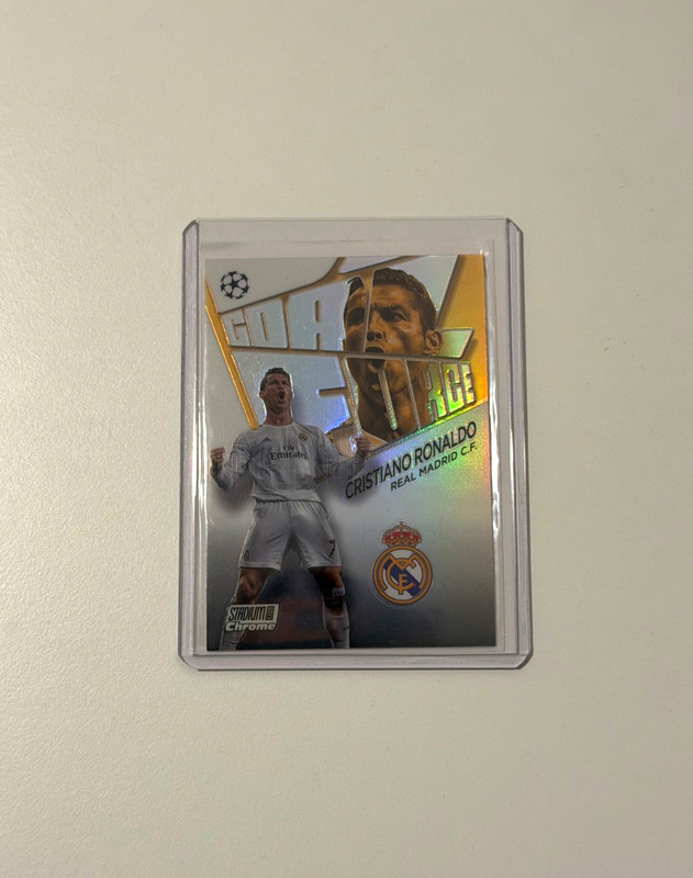 Cristiano Ronaldo Goal Force, 2022-23 Topps Stadium Club Chrome