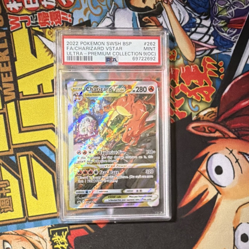 Charizard VSTAR SWSH262 2022 SWSH Promo Full Art Holo PSA 9 Pokemon TCG