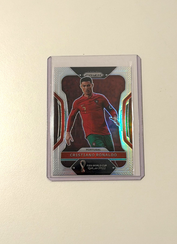 Cristiano Ronaldo, 2022 Panini Prizm World Cup Qatar #175 Silver Prizm