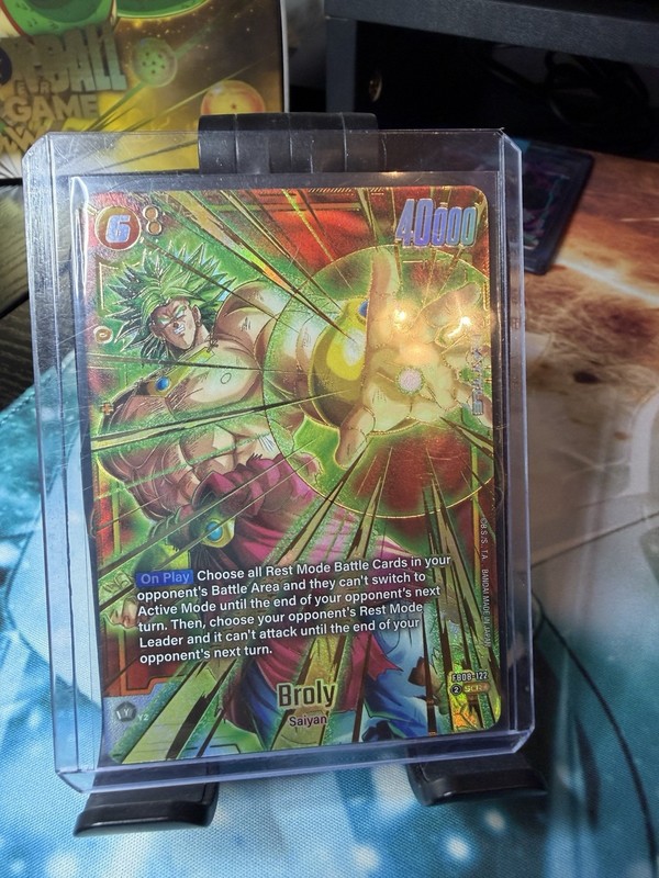 Dragon Ball Super Fusion Broly - SCR * FB08-122 (Alternate Art) - Saiyan's Pride
