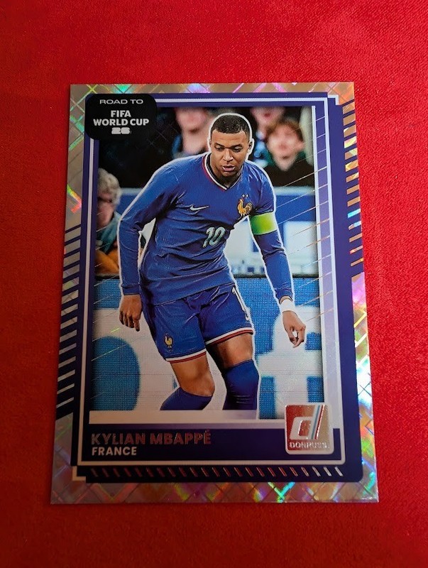 2025-26 Donruss Road to World Cup - Kylian Mbappe - Diamond #145 France