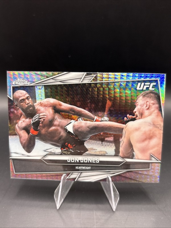 2026 Topps Chrome  Jon Jones Prizm Refractor