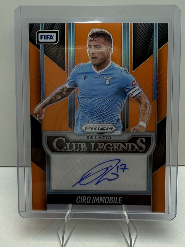 2025-26 Panini Prizm FIFA Soccer - Club Legends Ciro Immobile #CL-CI Gold