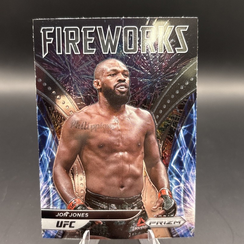 2022 Panini Prizm UFC - Fireworks Jon Jones #20