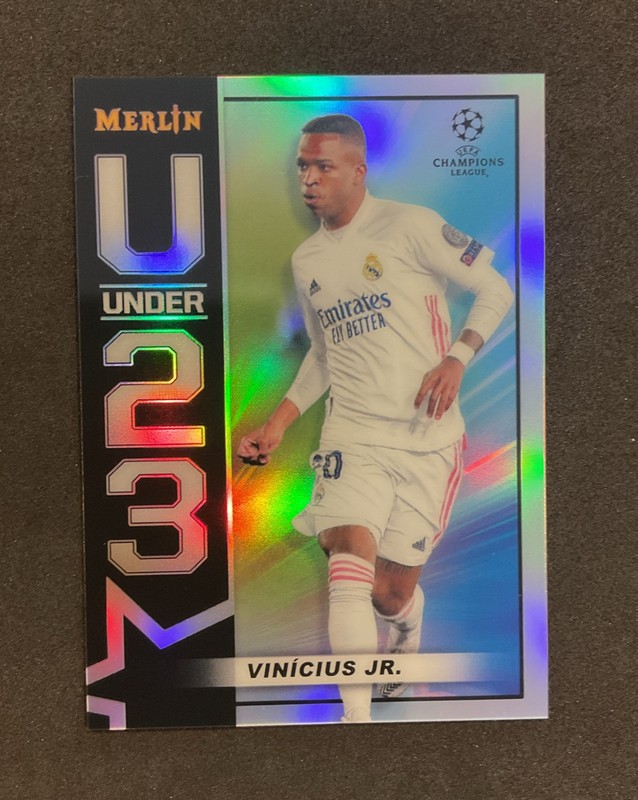 2020-21 Topps Merlin Chrome Uefa Champions League U23 Stars Vinicius Jr #U23-VJ