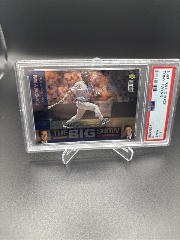 1997 Upper Deck The Big Show Tony Gwynn #39 San Diego Padres - HOF - NM