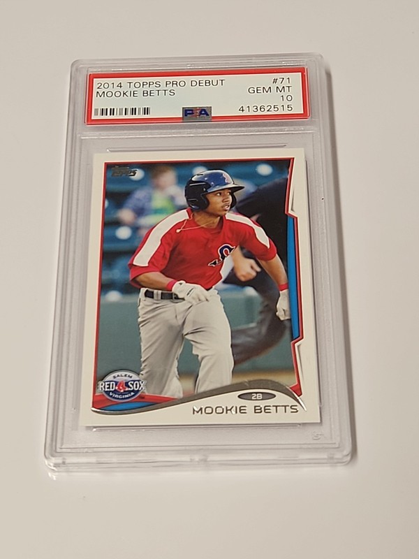 2014 Topps Pro Debut MOOKIE BETTS #71 PSA 10