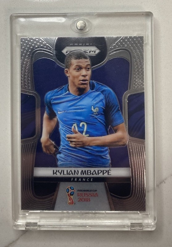 Kylian Mbappe Prizm 2018 World Cup Rookie #80 