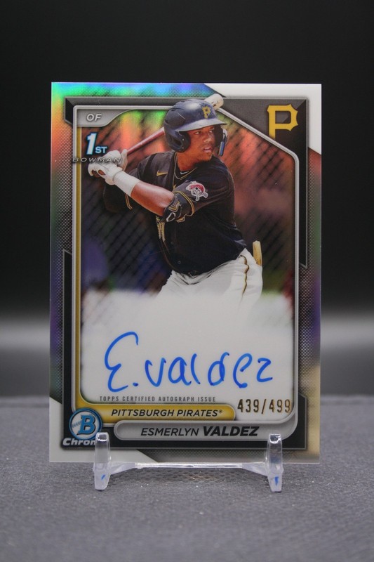 2024 Bowman Chrome | Esmerlyn Valdez | 1st Bowman Chrome Refractor Auto /499
