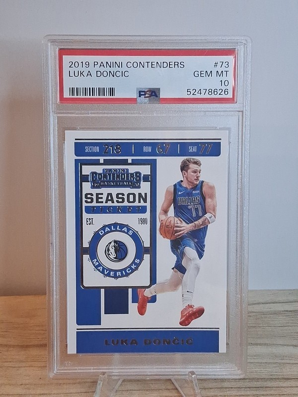 2019 PANINI CONTENDERS #73 LUKA DONCIC PSA 10