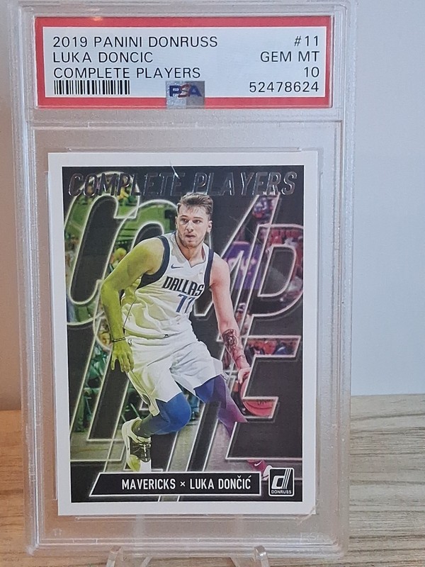 2019 Donruss LUKA DONCIC Complete Players PSA 10 Gem Mint
