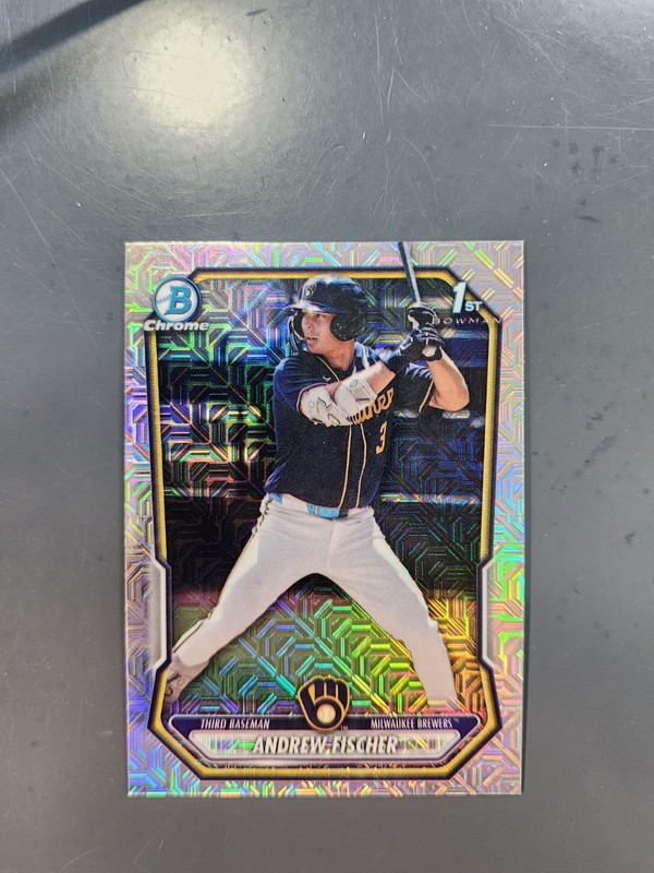 2026 Bowman Chrome Baseball Andrew Fischer #BCP-149 Mojo Refractor