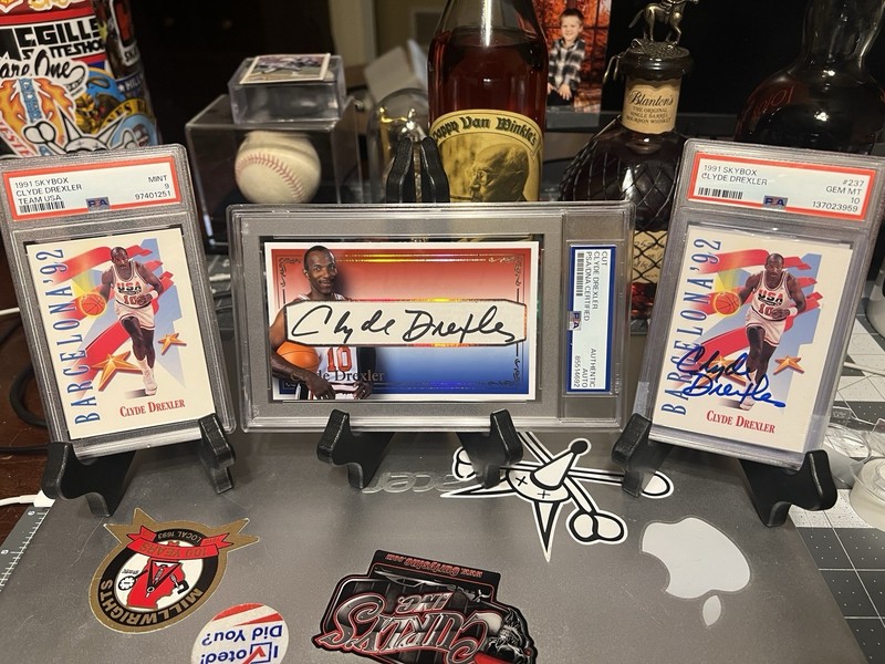 1992 Dream Team PSA 10 Auto Collection Jordan Magic Bird Barkley PSA