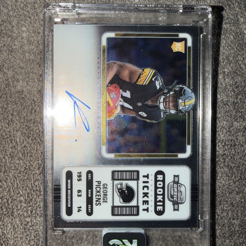 2022 Panini Contenders Optic - Rookie Ticket RPS Autographs Variation George...