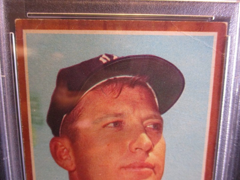 Mickey Mantle 1962 Topps 200 PSA 2 Good HOF NY Yankees LOOKS GREAT view 2