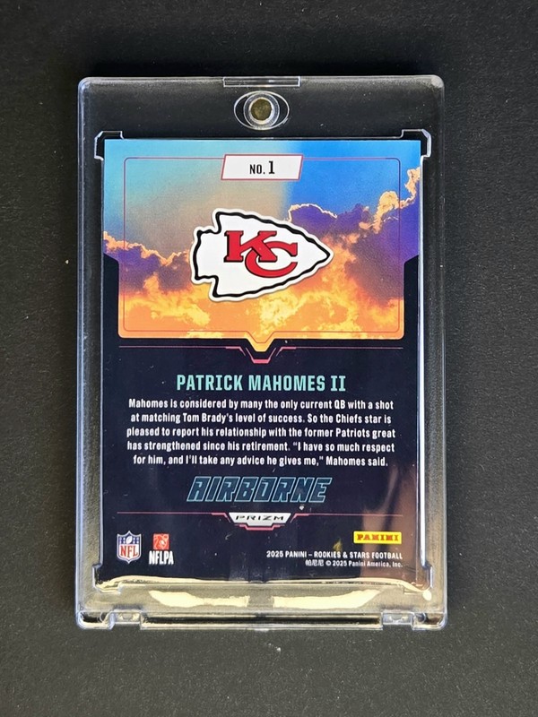 2025 Rookies & Stars Patrick Mahomes II #1 W/Auto view 2