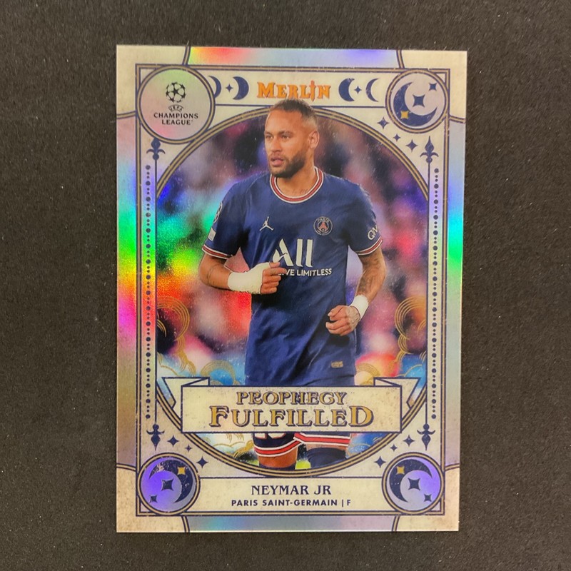 2021-22 Topps Merlin Chrome Uefa Club Competitions Neymar Jr #PF-9
