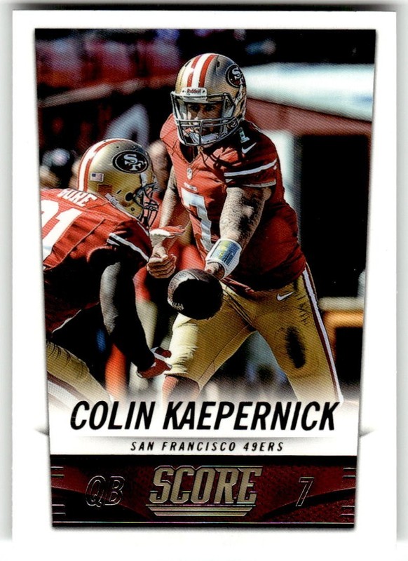 2014 Score - Colin Kaepernick #185 Card Pictured view 1