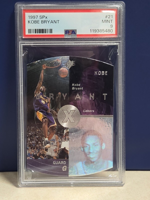1997-98 Upper Deck SPx - Kobe Bryant #21 PSA 9