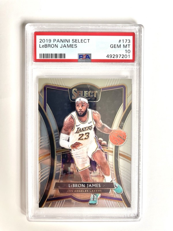 2019 Panini Select #173 LeBron James PSA 10