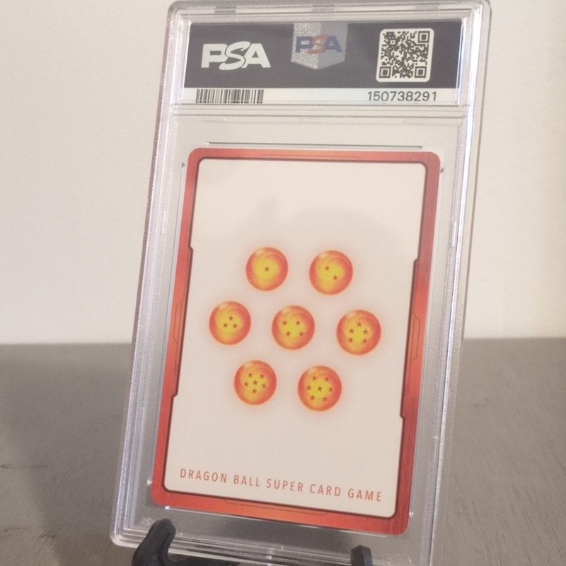 Bandai Dragon Ball Super Card Game Son Goku Energy Marker E01-05 Alt Art PSA 10 view 2