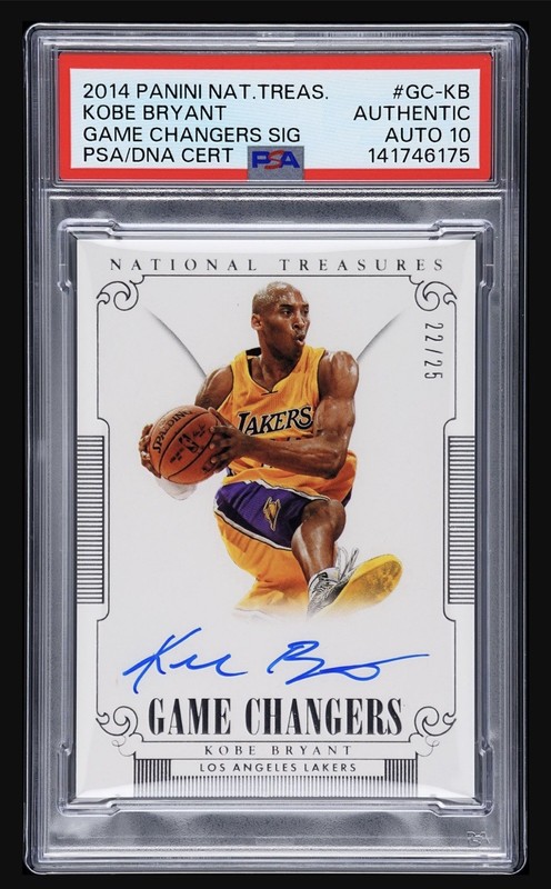 2014 National Treasures Kobe Bryant /25 PSA 10 Dead Centered Perfect Auto READ🔥
