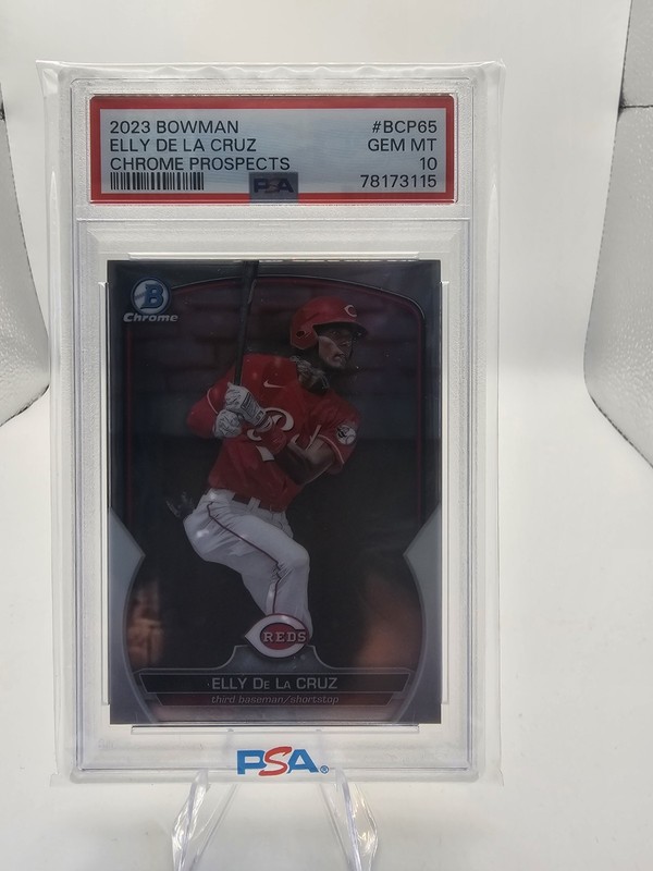 2023 Bowman Chrome Prospects Elly De La Cruz PSA 10!!!!
