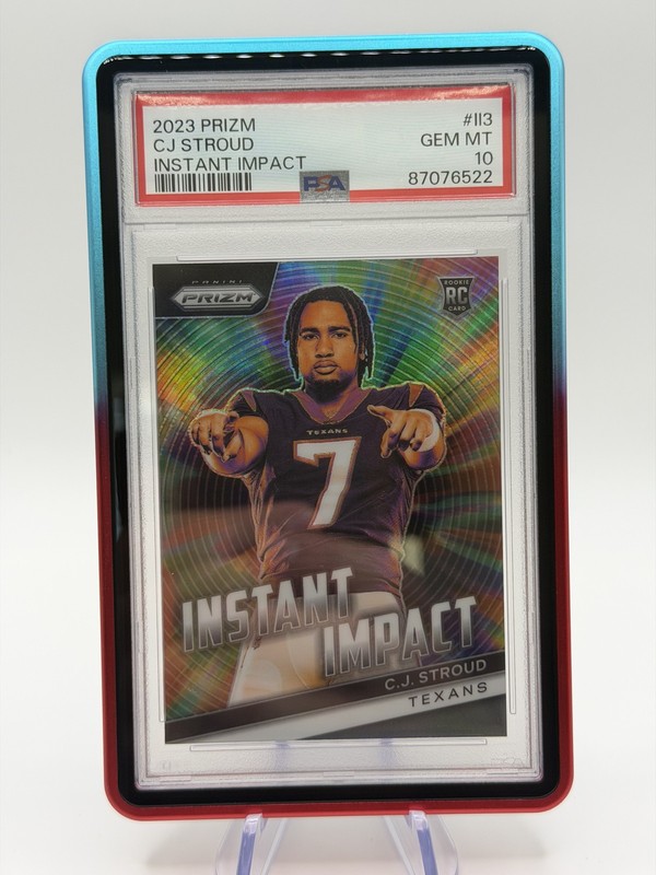 2023 Panini Prizm - Instant Impact C.J. Stroud #II-3 (RC) PSA 10