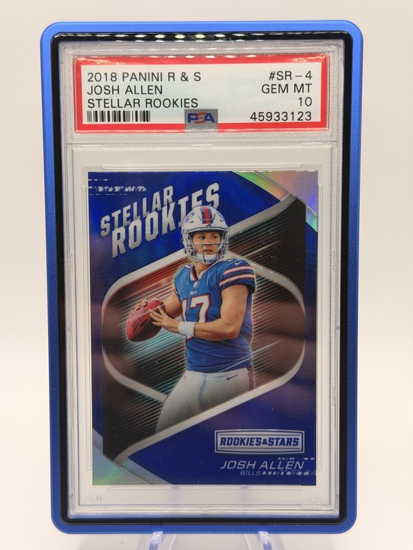 2018 Panini Rookies & Stars - Stellar Rookies Josh Allen #SR-4 (RC) PSA 10