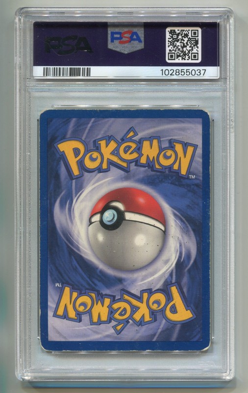 1999 WOTC POKEMON LEAGUE PIKACHU #1 BLACK STAR PROMO PSA 1 PR view 2