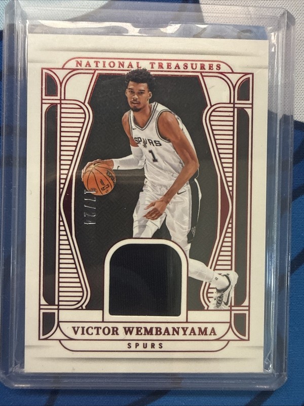 2024-25 National Treasures - Material Treasures Victor Wembanyama #MT-WEM /24