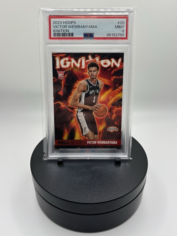 Victor Wembanyama 2023 Panini Hoops Ignition PSA 9 Rookie Card RC NBA Spurs