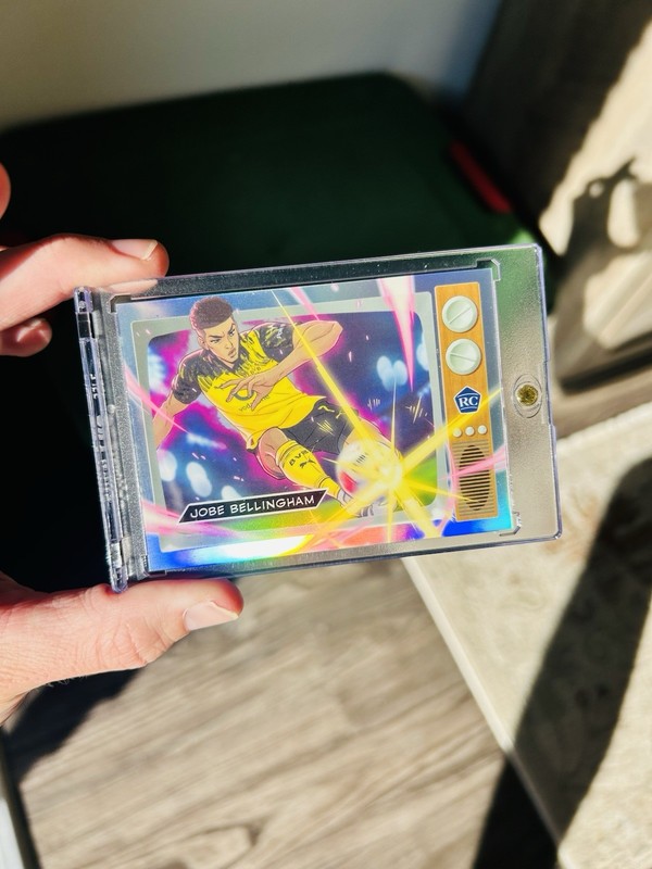 2025-26 Topps Chrome Bundesliga Jobe Bellingham Anime SSP Case Hit Dortmund RC