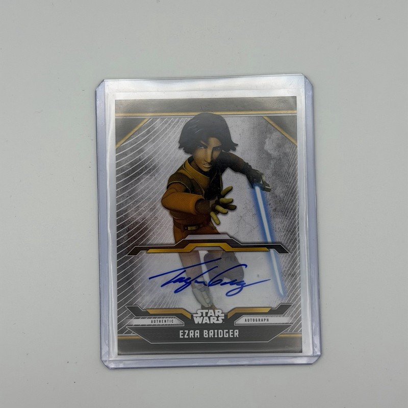Topps  Star Wars Taylor Gray as Ezra Bridger Auto #A-TG