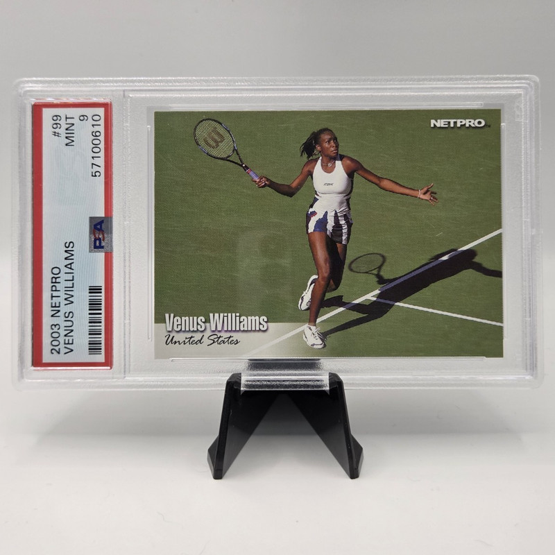 NetPro 2003 Venus Williams Rookie #99 PSA Graded WTA Tennis Trading Card