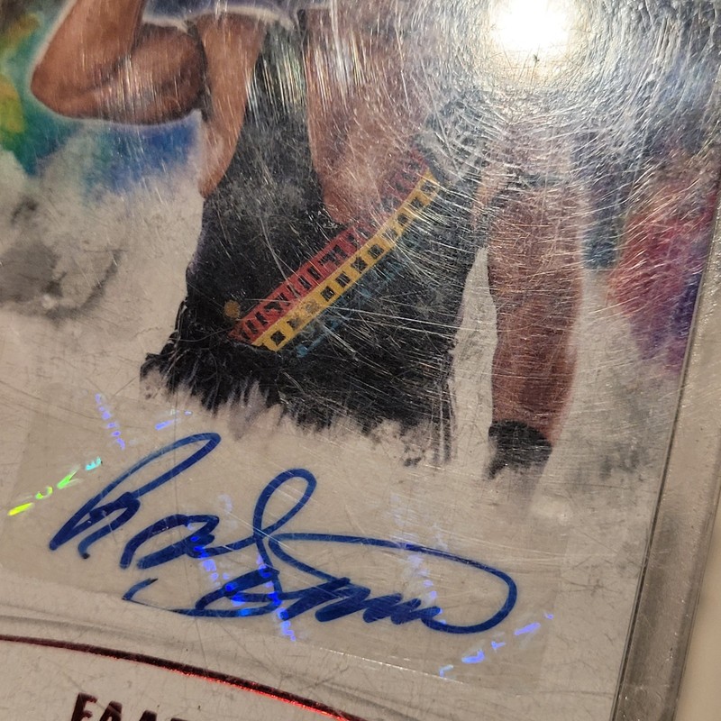 2022 Panini Origins WWE Faarooq On-Card Auto Ron Simmons Autograph Nation Of Dom view 2