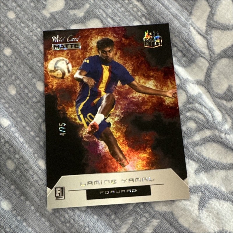 Topps Motif Rookie Heat Lamine Yamal FC Barcelona La Liga #RH-LY 4/75