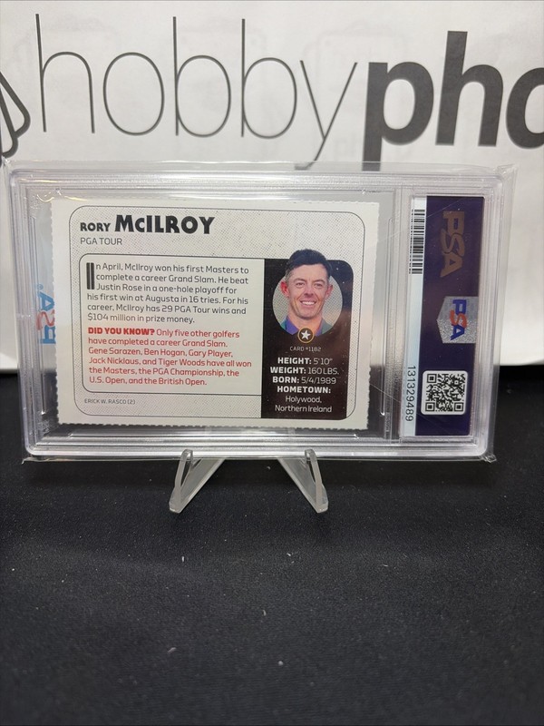 RORY McILROY 2025 SI for Kids Sports Illustrated PSA 8 #1182 First Masters Win view 2