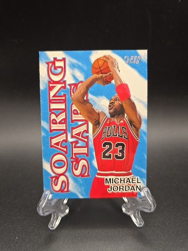 1997-98' Fleer Soaring Stars Michael Jordan #9