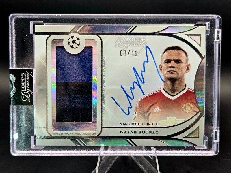 WAYNE ROON2024-25 Topps Dynasty UCC APL-WR3 PATCH AUTO Factory Sealed SILVER /10
