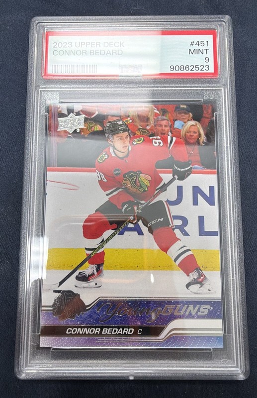 2023-24 Upper Deck Series 2 - Young Guns Connor Bedard #451 Rookie Rc G26616