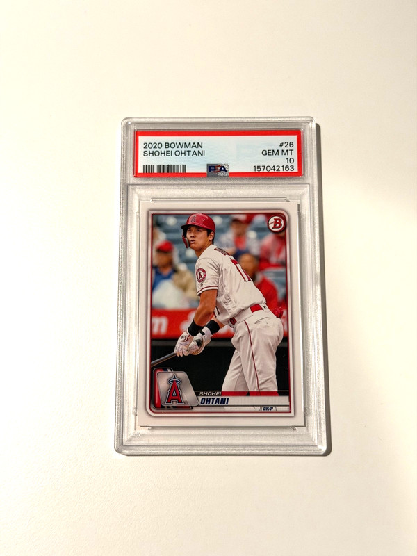 Shohei Ohtani PSA 10, 2020 Bowman