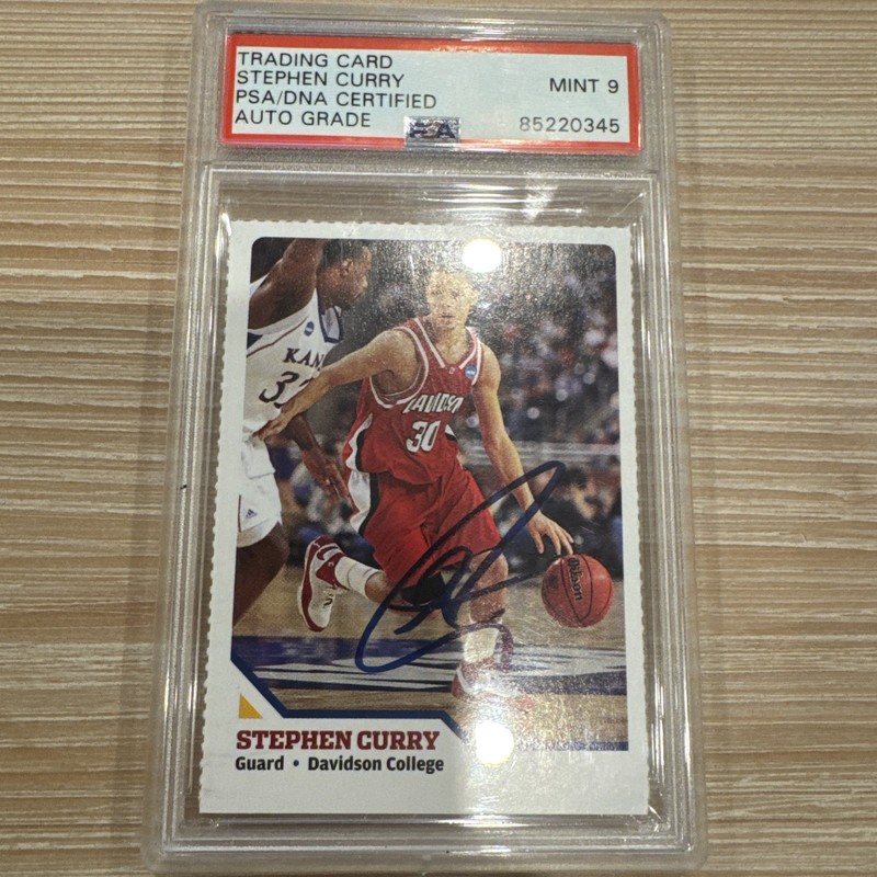 2008 SI Sports Illustrated For Kids #304 Stephen Curry RC PSA 9 / PSA DNA AUTO